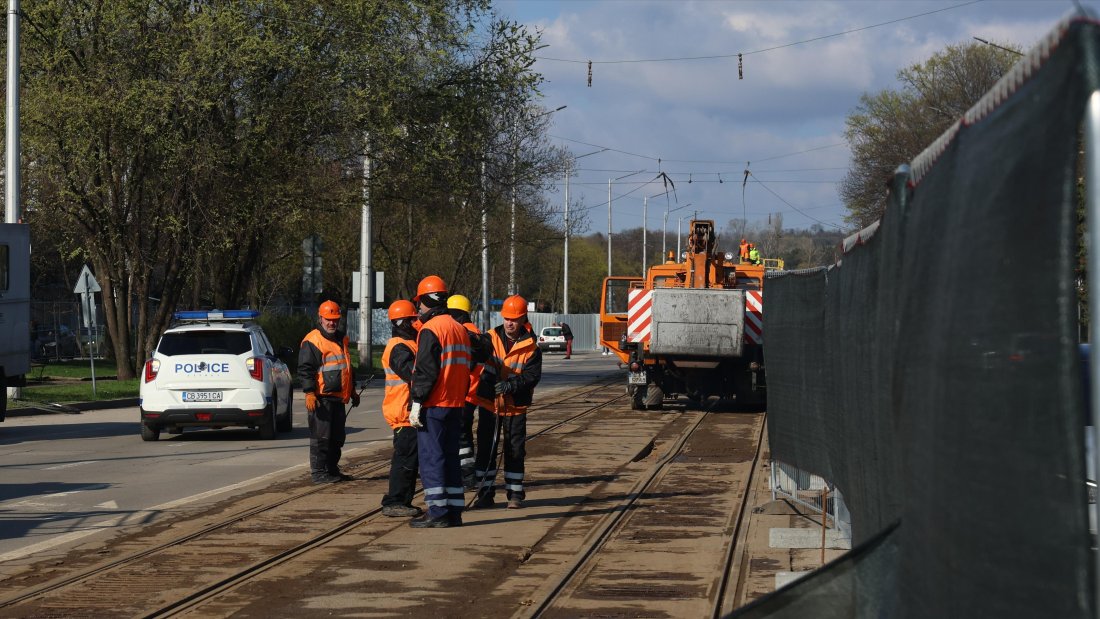 Започна последният етап от реконструкцията на столичния булевард "Ал. Стамболийски"