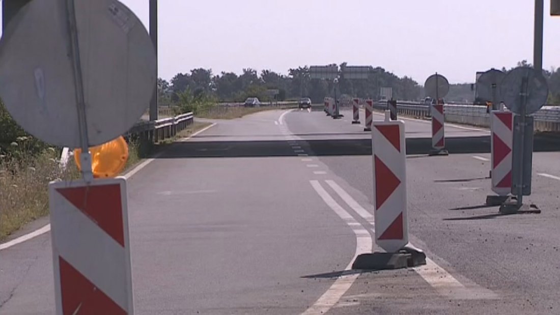 ремонт тракия променят движението два участъка стара загора