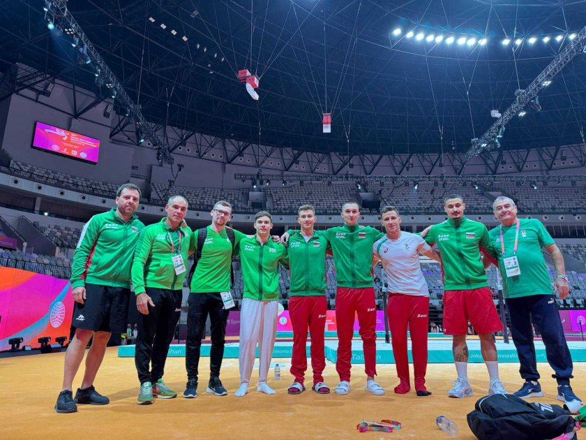 Български национален отбор по спортна гимнастика за мъже