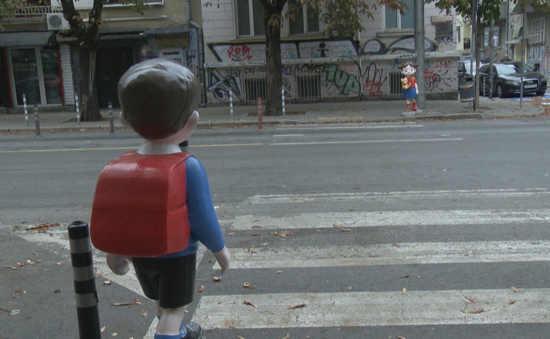 Заради акция за пътна безопасност: Столичната община глоби студент с 50 лева