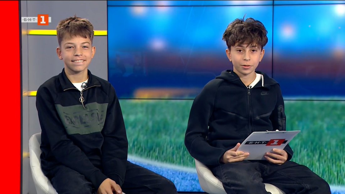 Интервю с водещия на спортните новини Радостин Любомиров и неговия син Алекс