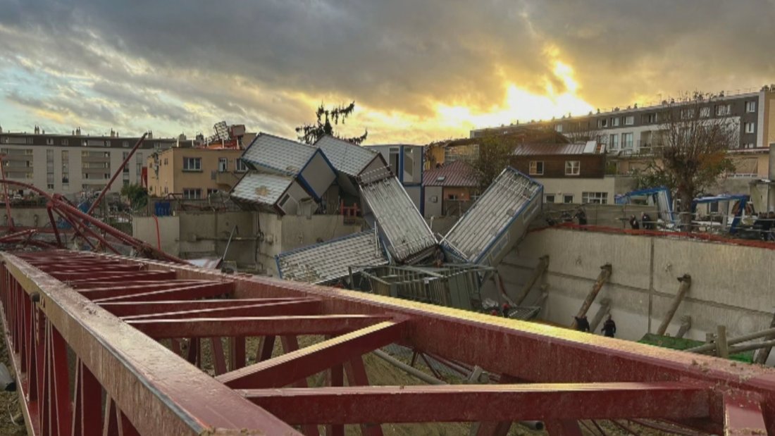 Торнадо край Париж: Загина строителен работник