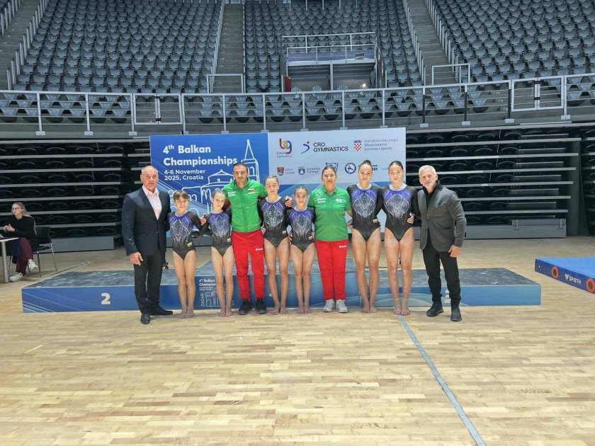 Две българки станаха вицешампионки на балканското по спортна гимнастика