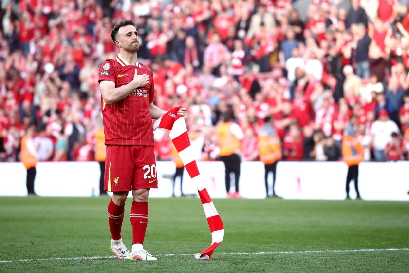 Италианският вестник "Тутоспорт" обяви Диого Жота за футболист на годината