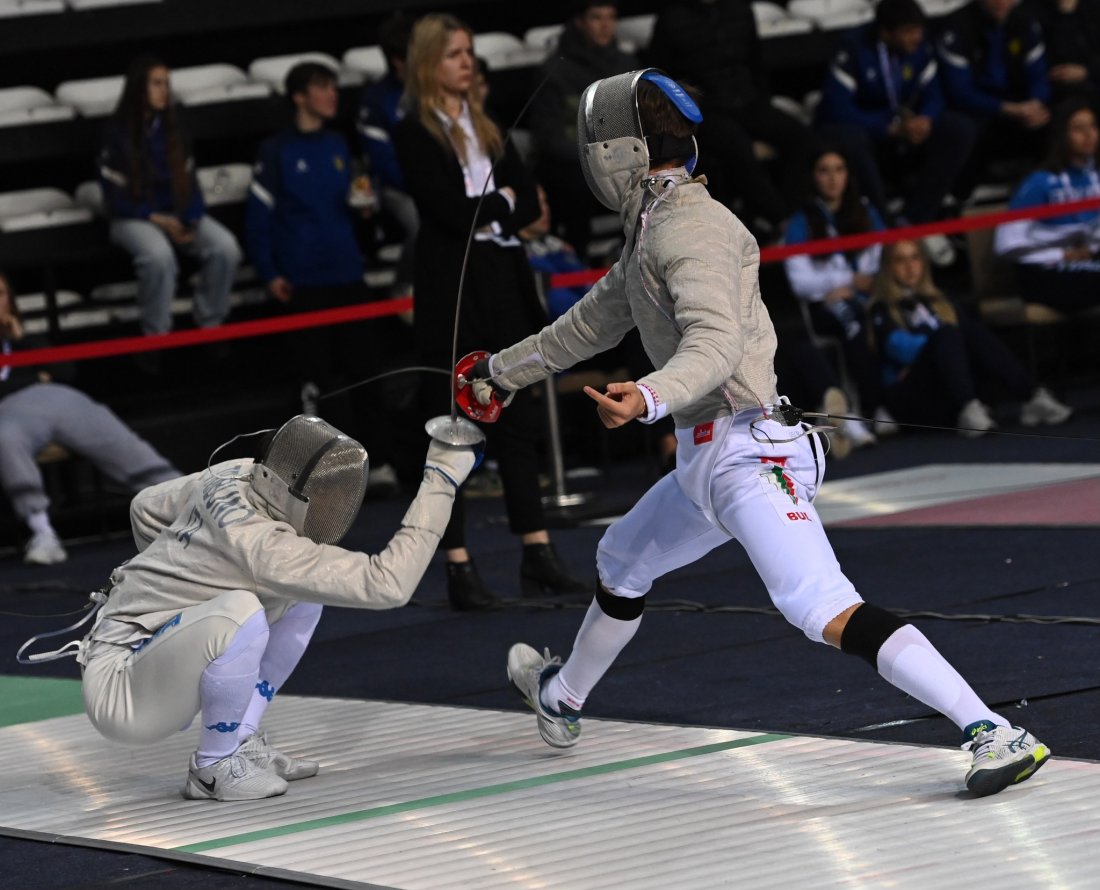 николай томас георгиев шампион младежите купата българия фехтовка