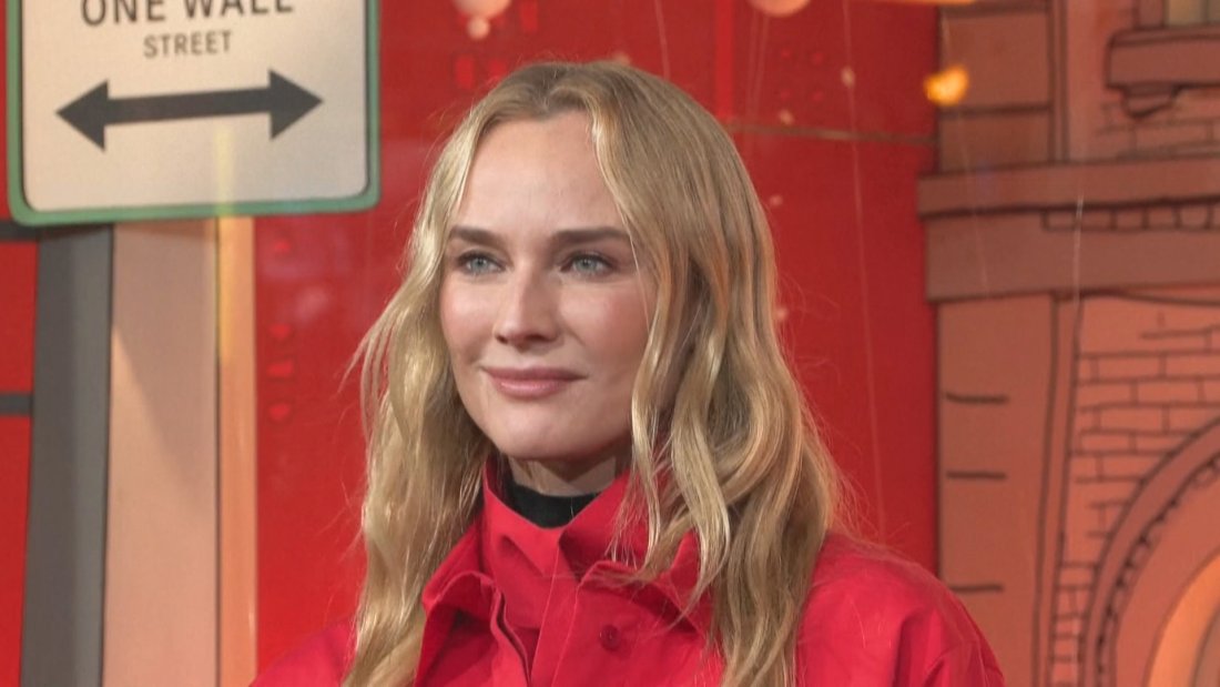 кинозвездата даян крюгер откри коледния сезон париж