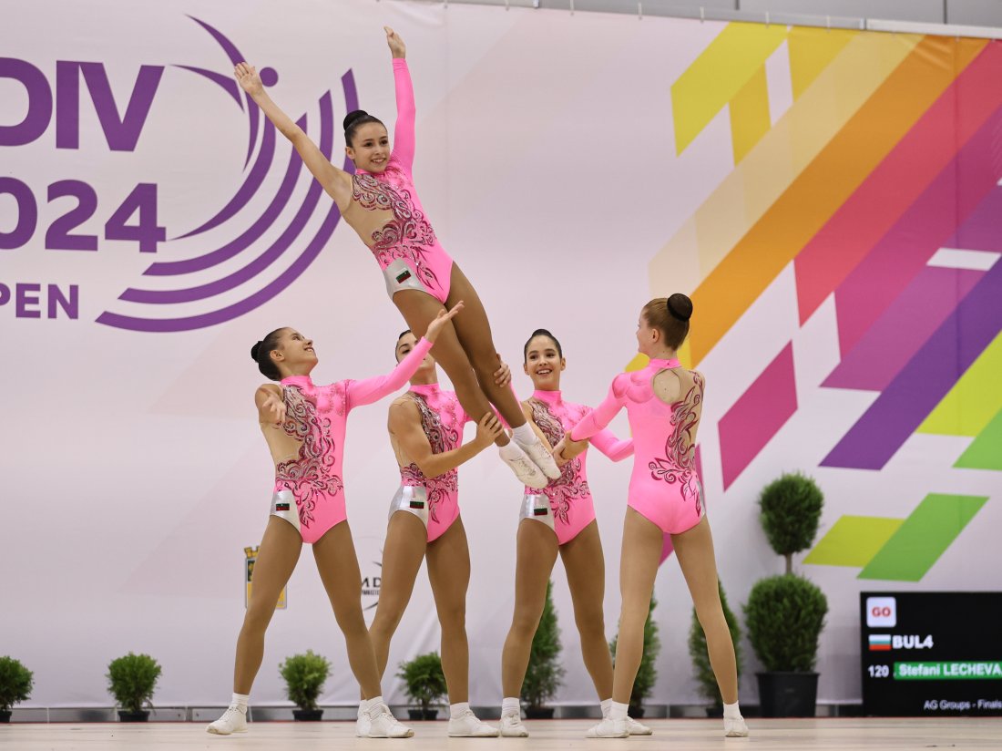 Още един финал за България на европейското по спортна аеробика за юноши и девойки