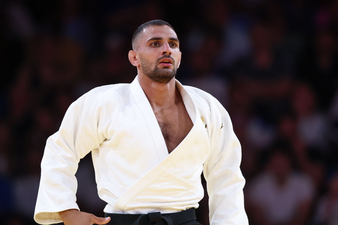 ивайло иванов отпадна осминафиналите категория олимпийския турнир джудо париж