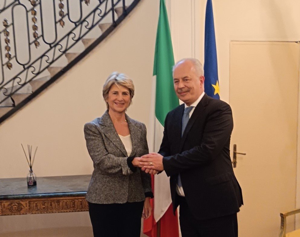 Весела Лечева и Марчело Апичела