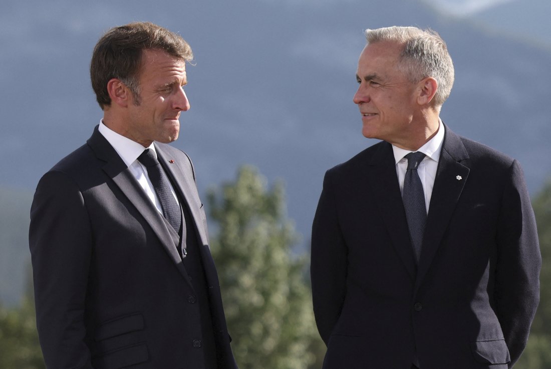 Канадският премиер Карни и френският президент Макрон на Г-20: Твърда подкрепа за Украйна и призив за стабилност в Газа