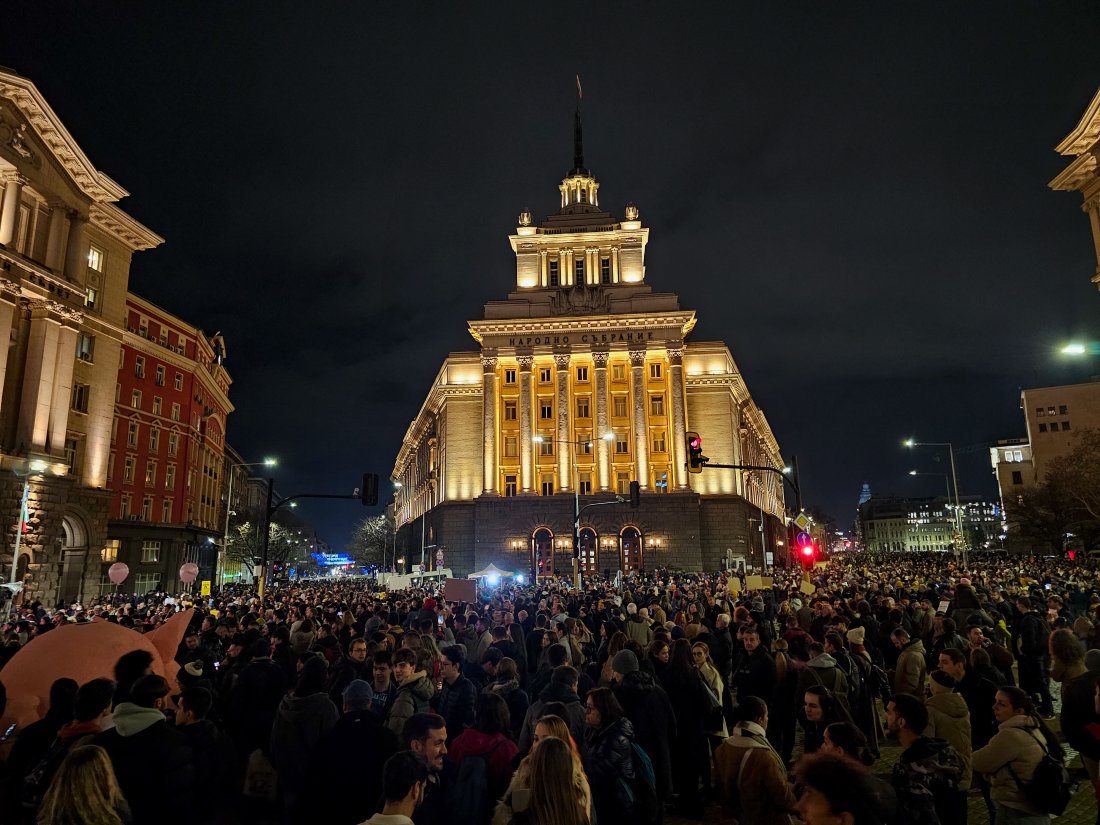 протест Народно събрание