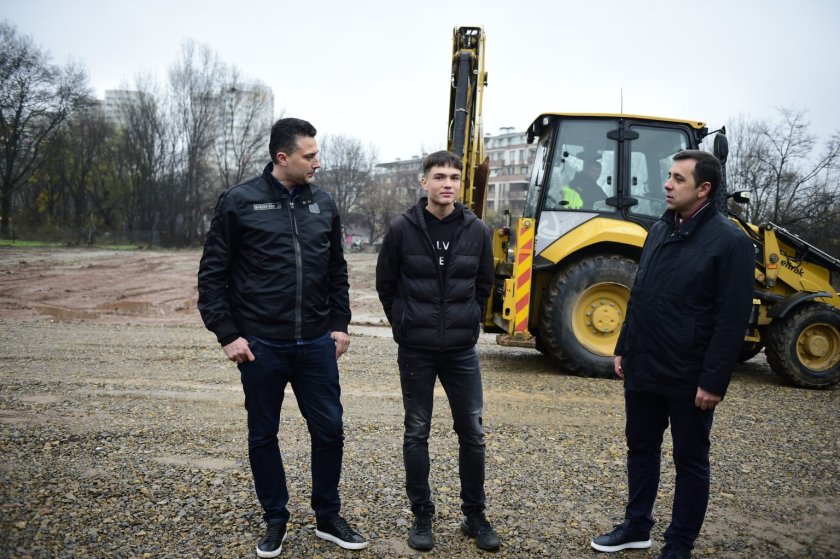 Започна строителството на спортна зала на БК БУБА Баскетбол в район "Слатина"