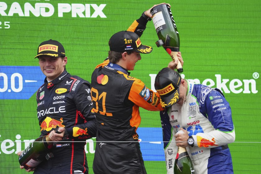 Макс Верстапен, Оскар Пиастри, Исак Хаджар