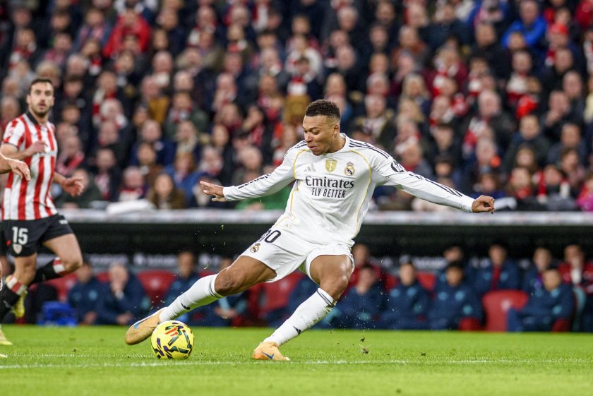 Звездата на Реал Мадрид Килиан Мбапе се изкачи на пето място по брой голове, отбелязани за една календарна година през 21-и век