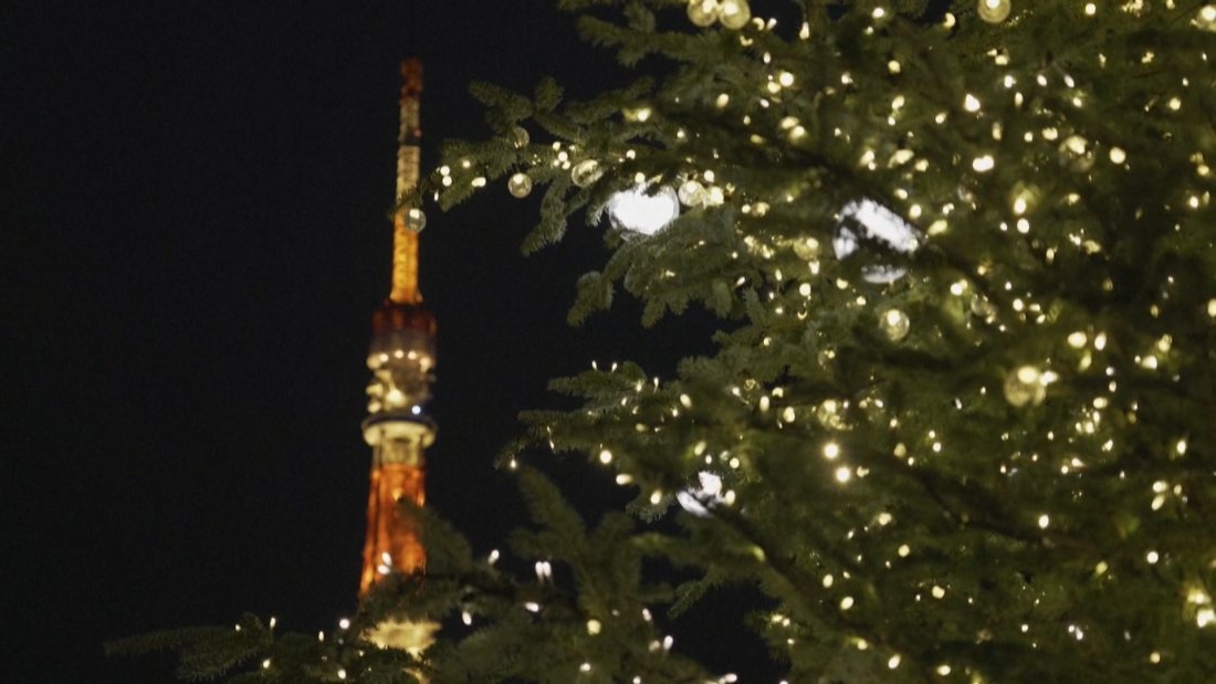 коледа япония стотици хиляди лампички осветиха токио