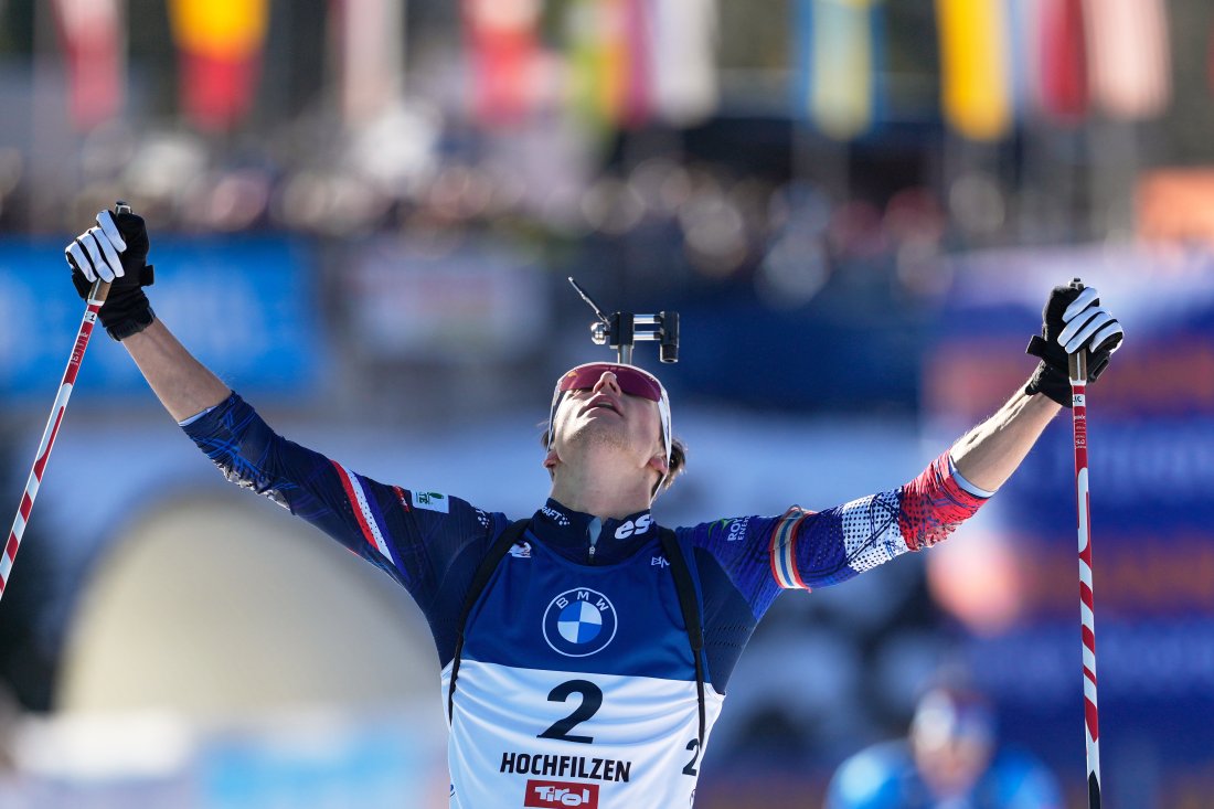 Ерик Перо над всички над Световната купа по биатлон в Хохфилцен
