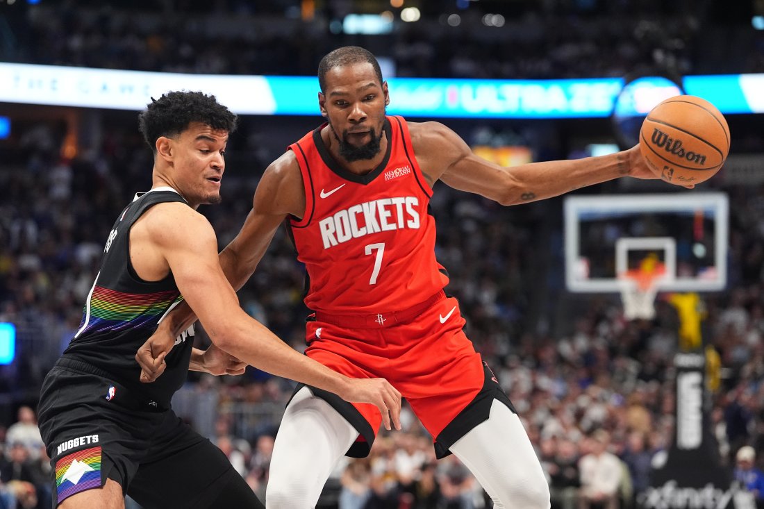 Кевин Дюрант отбеляза 31 точки, а Хюстън надигра Денвър в НБА