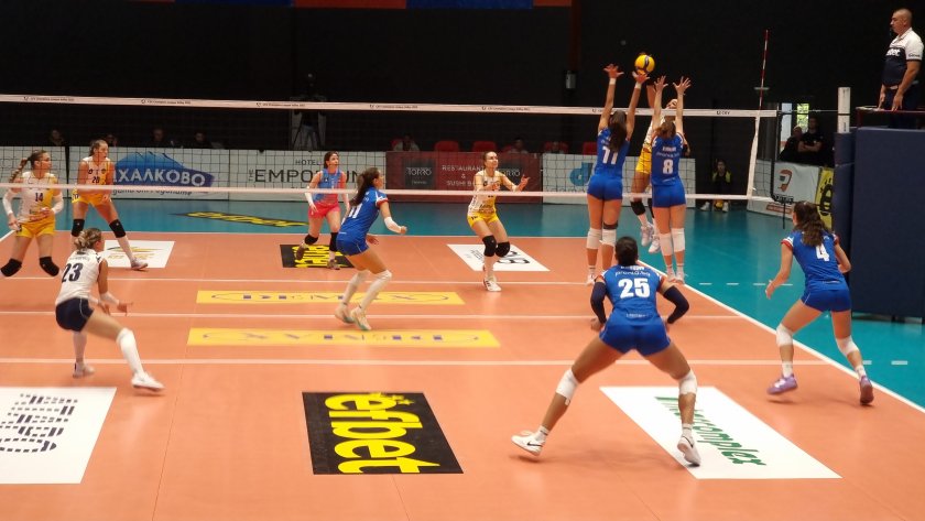 марица левски първите участници полуфиналите купата българия волейбол жени