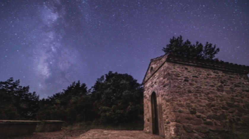 метеорният поток персеиди небето испанските пиренеи