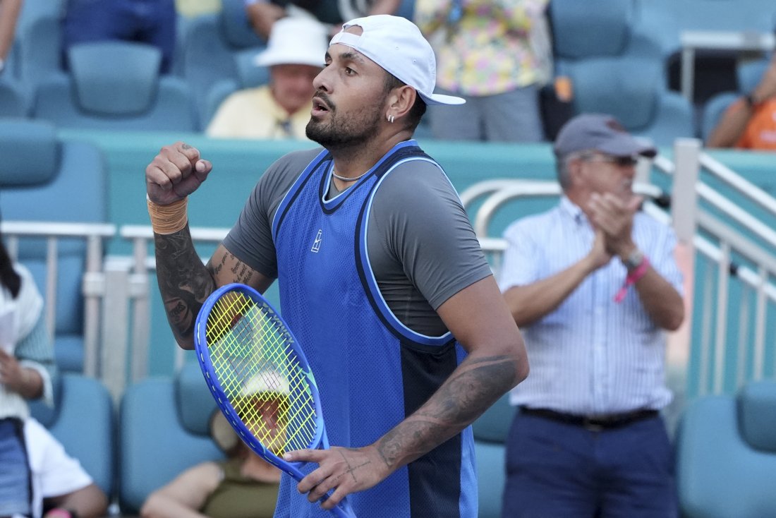 ник кирьос преодоля болката успешно начало маями