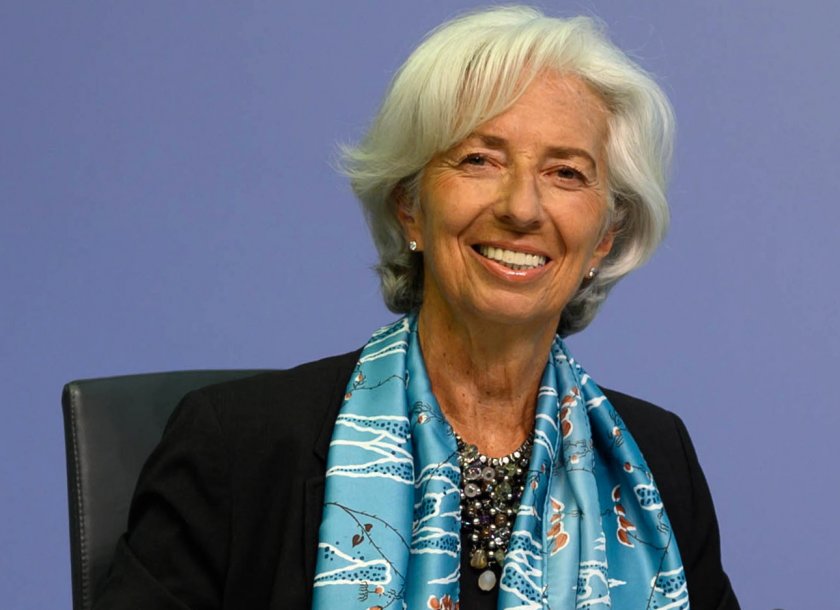 шефът ецб кристин лагард поздрави борисов приемането чакалнята еврозоната