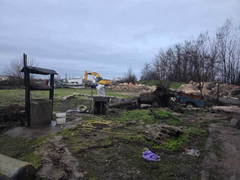 Обявиха бедствено положение в село Гелеменово