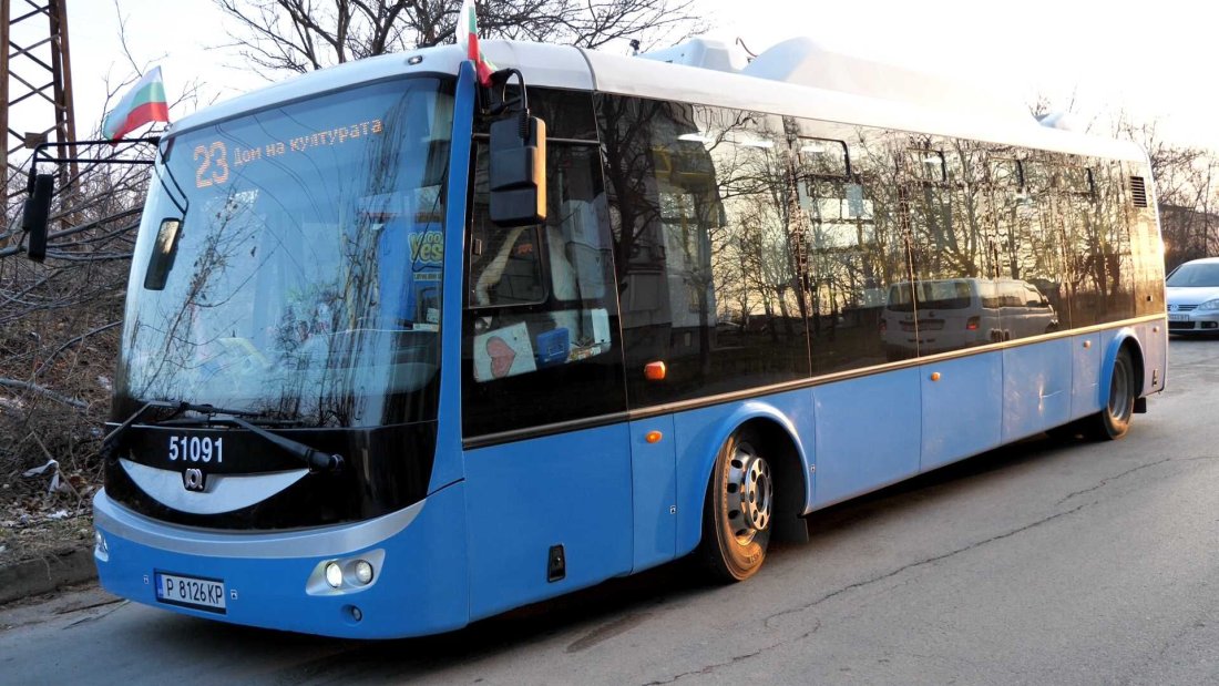 русе безплатен транспорт януари заради прехода еврото