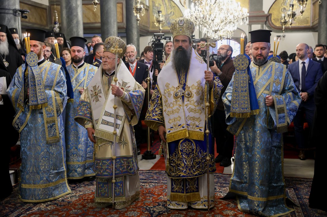 българският патриарх даниил вселенският патриарх вартоломей отслужиха света литургия истанбул