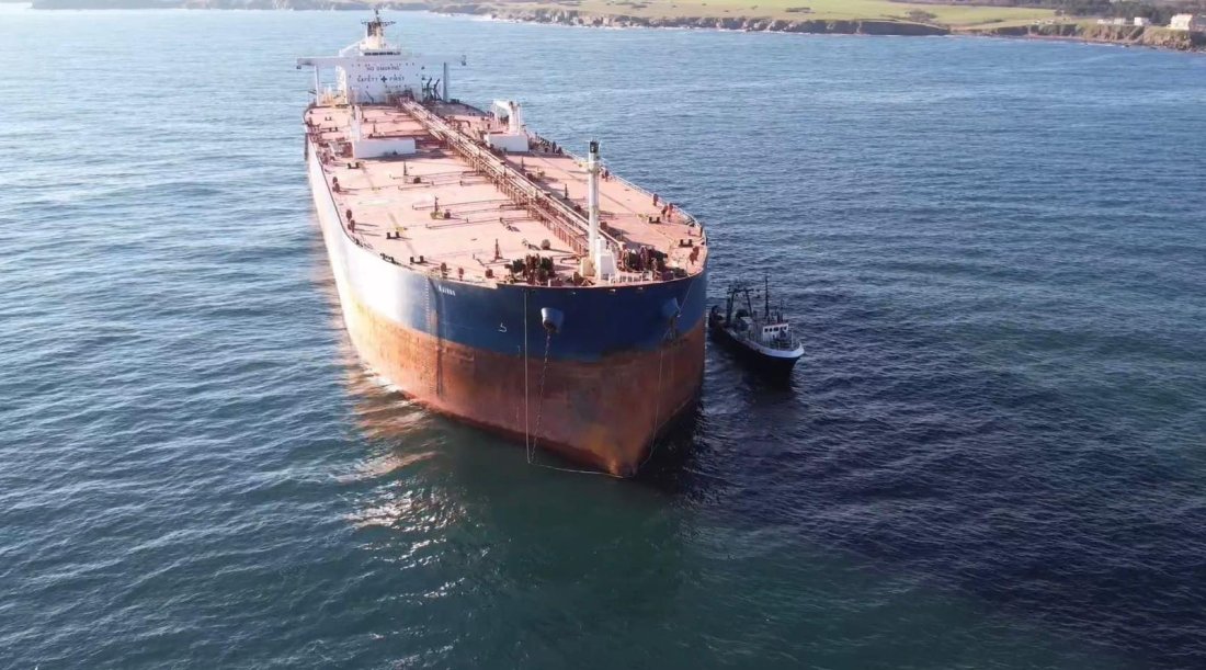 замърсяване морските води изтеглянето кораба bdquoкайросldquo