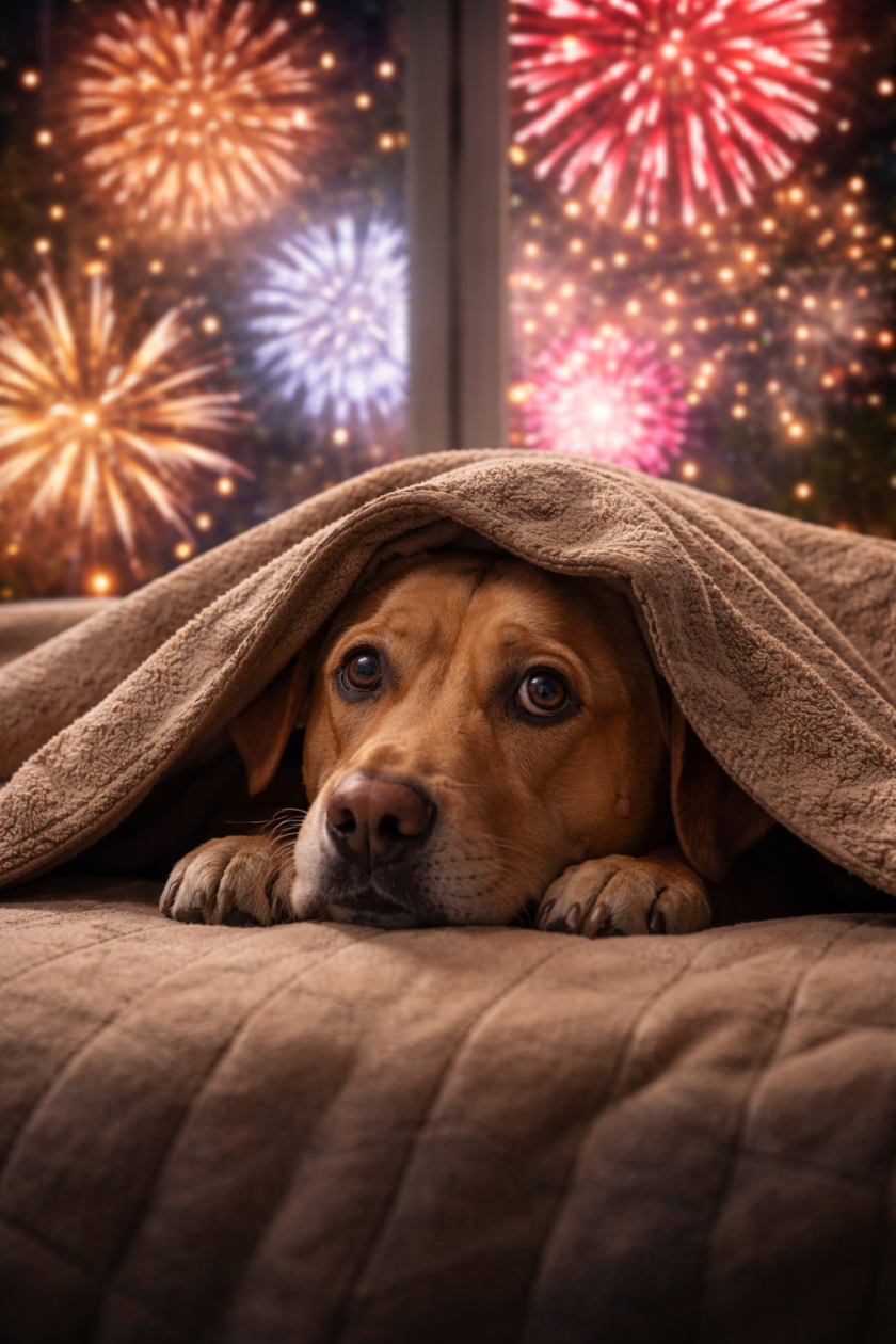 без фойерверки ndash спокойна нова година животните