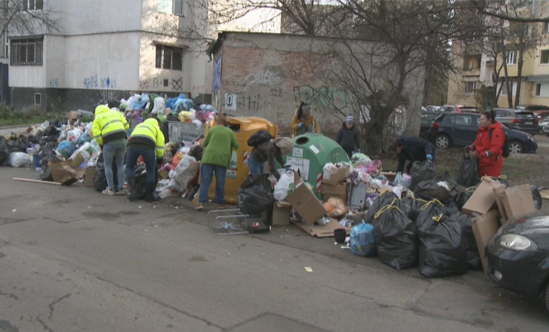И през новата година проблемът с боклука в София остава