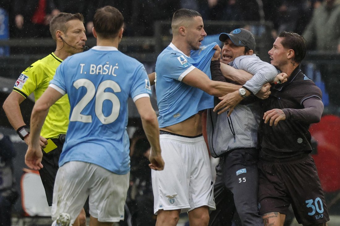 Антонио Конте, Лацио - Наполи