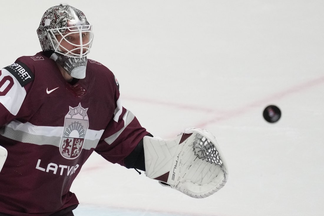 Латвия хокей