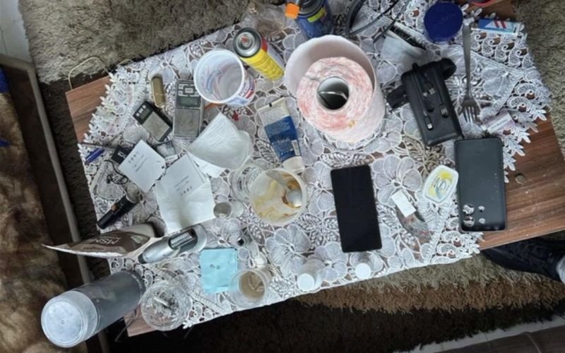 разкриха нарколаборатория постройка бургас снимки