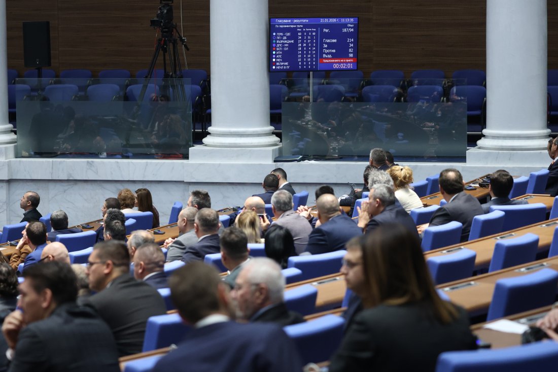 Парламентът прие на първо четене предложението на ГЕРБ-СДС Комисията за