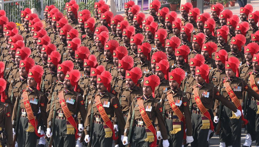 Грандиозен парад в Индия по случай Деня на републиката (СНИМКИ)