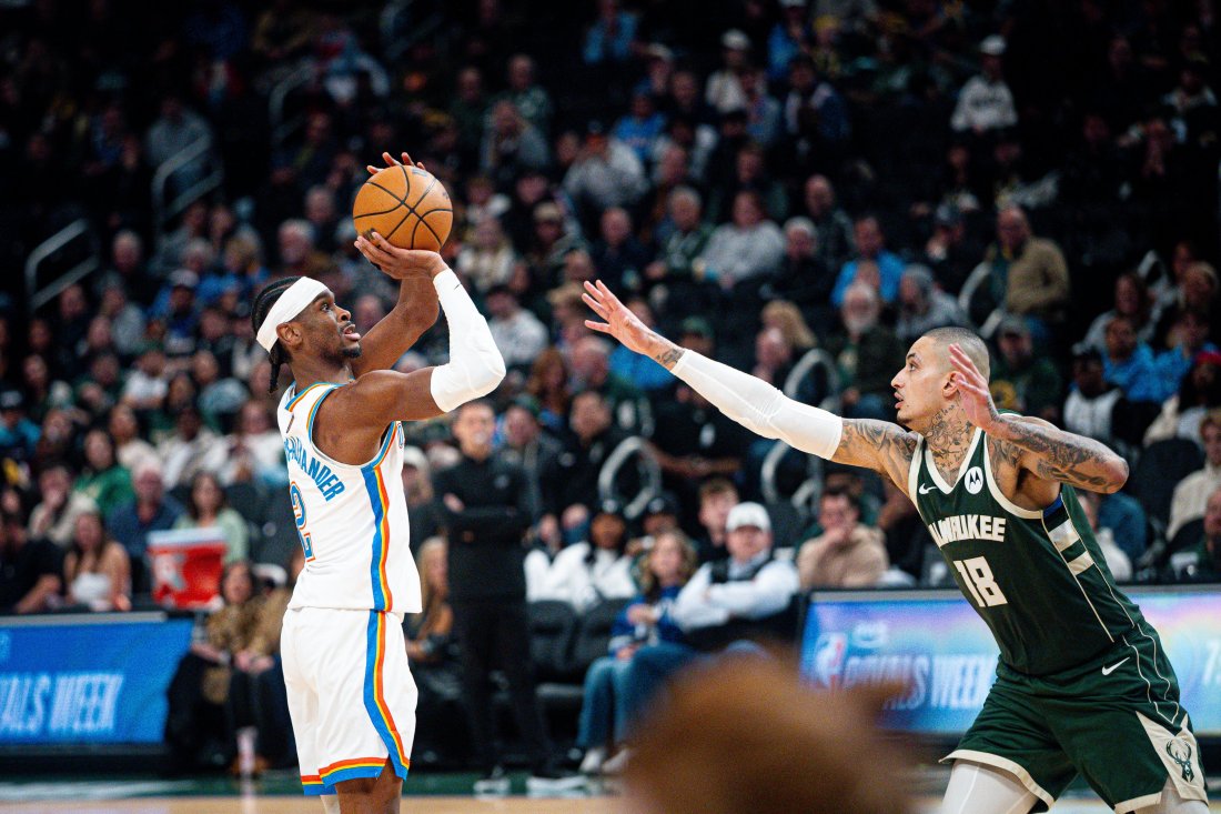 оклахома сити тъндър милуоки бъкс нба