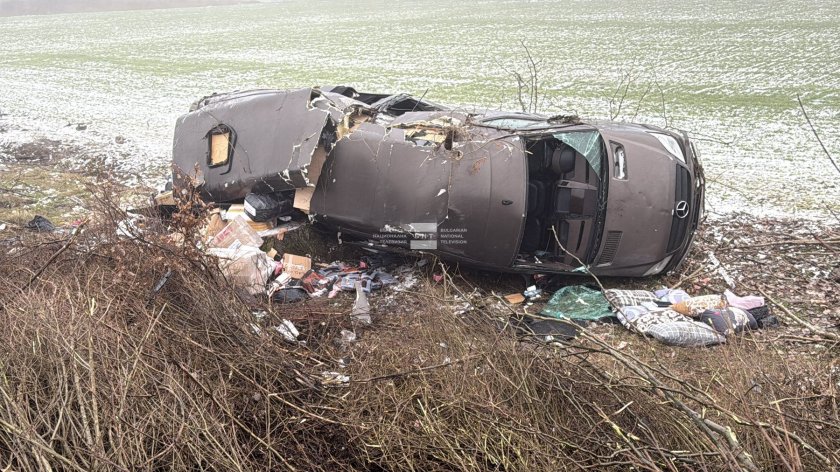 Петима украински граждани са пострадали при пътен инцидент, станал през