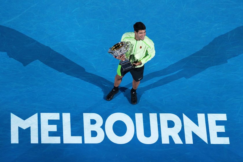 финал australian open карлос алкарас новак джокович галерия