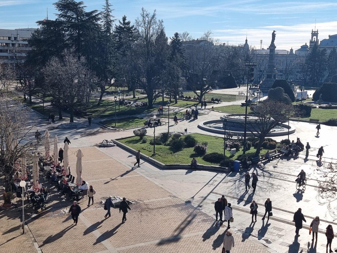 пролетни температури русе измериха градуса