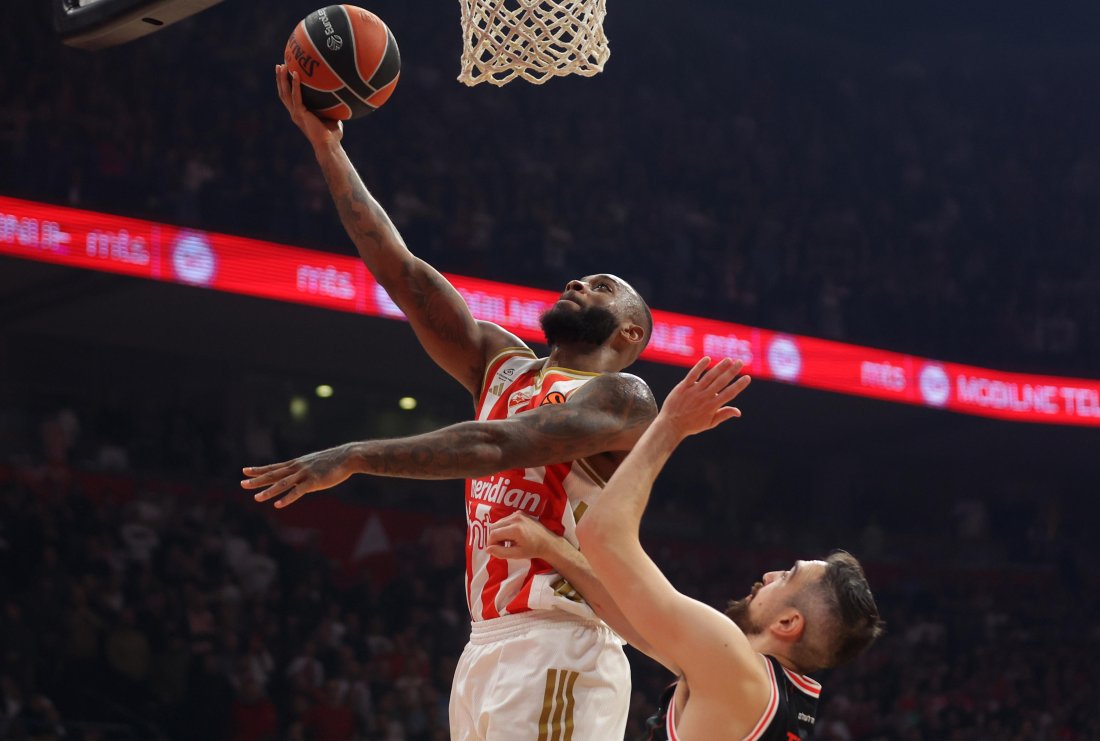 Милър-Макинтайър и Цървена звезда продължават да са под пара в Евролигата (ВИДЕО)