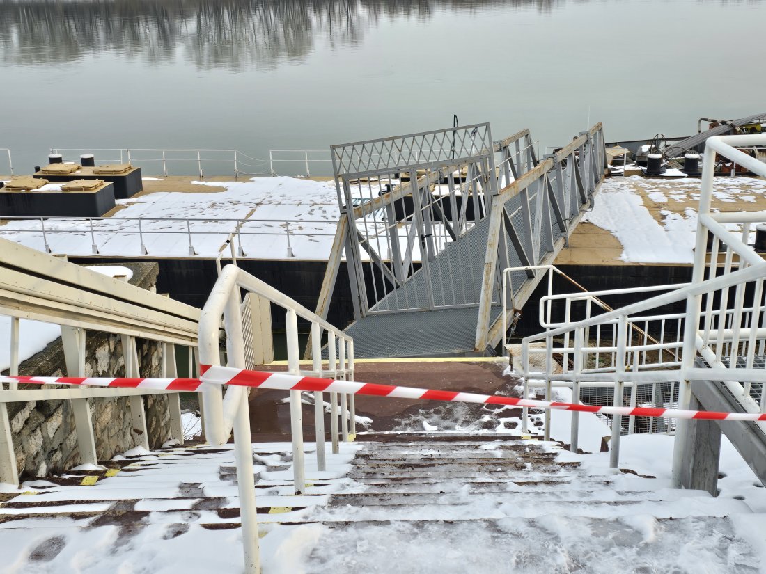 Баржи се откъснаха от пристанище "Север" във Видин