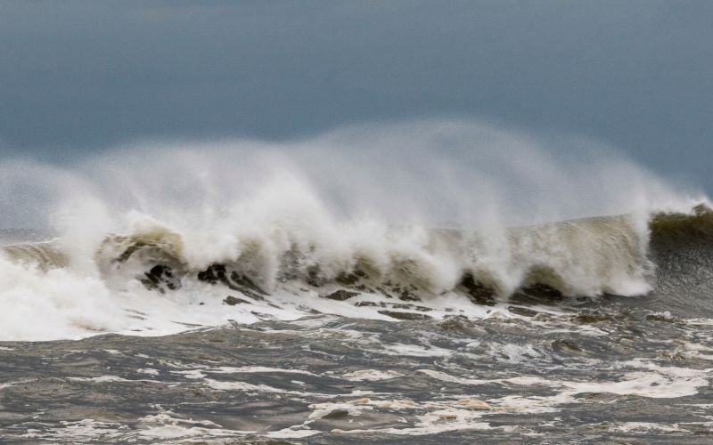 буря нанесе щети гръцкия остров корфу