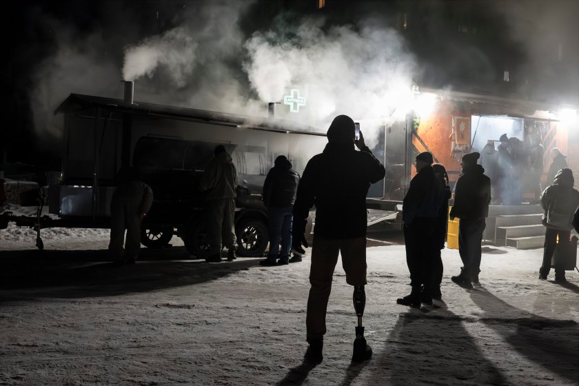 Мразовита вълна обхваща Украйна