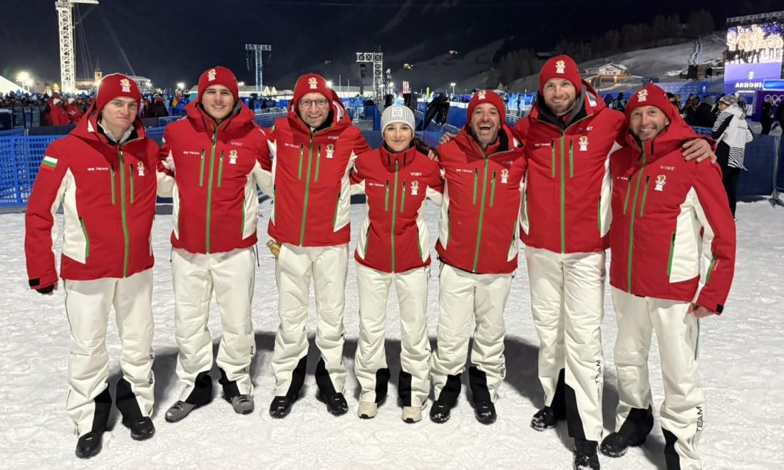 Български отбор по сноуборд на Игрите в Италия