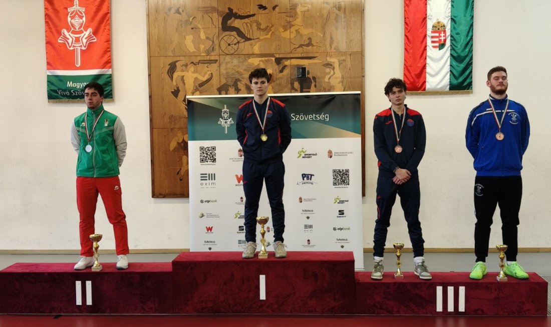 тодор стойчев спечели сребро сабя европейската купа фехтовка унгария