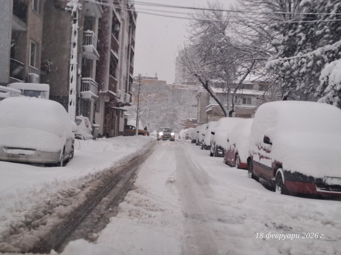 усложнена зимната обстановка русенско