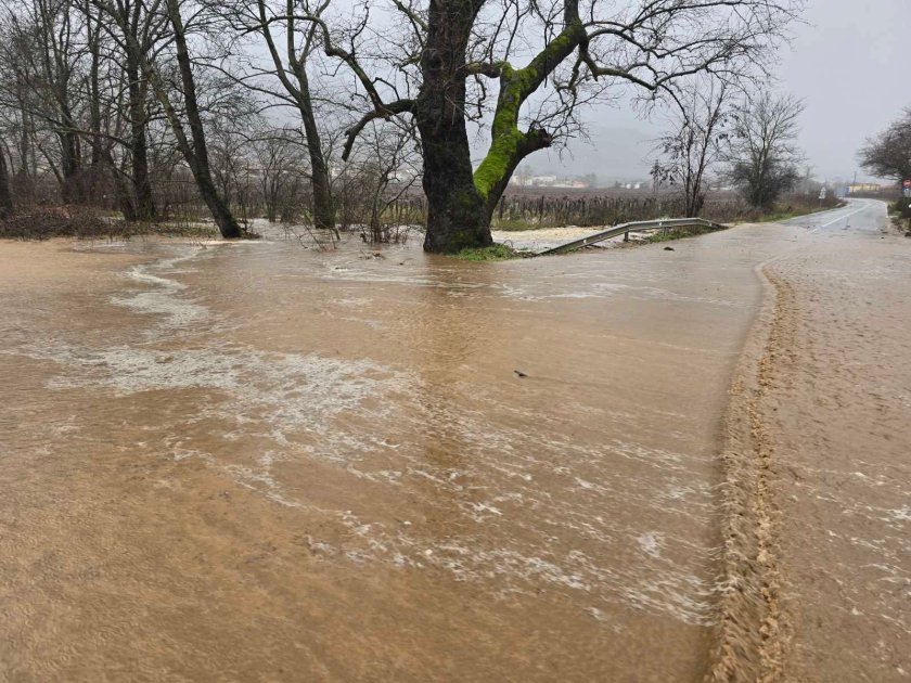 интензивни валежи община петрич изминалите часове