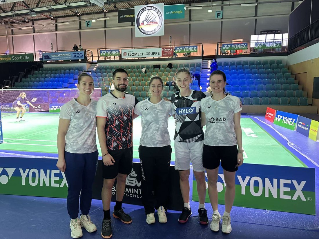 Габриела Стоева и Стефани Стоева, бадминтон