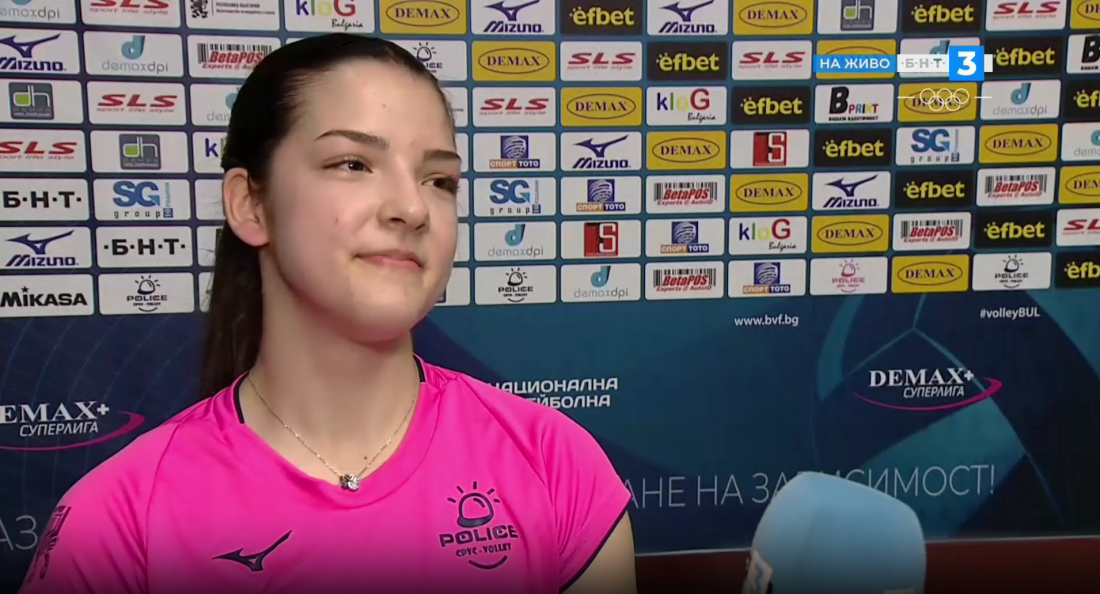 стефани дянкова сервисът даде основата успеха левски